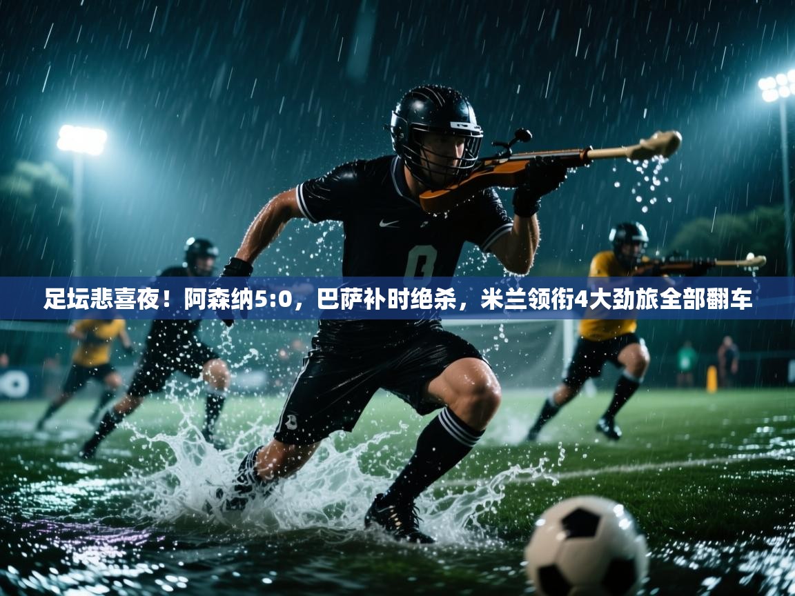 乐动体育入口-足坛悲喜夜!阿森纳5:0,巴萨补时绝杀,米兰领衔4大劲旅全部翻车 第1张